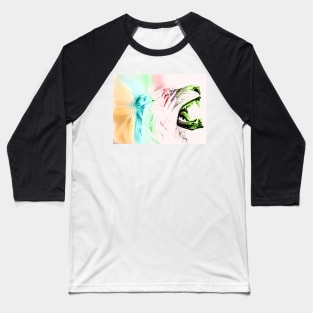 Rainbow Lion Baseball T-Shirt